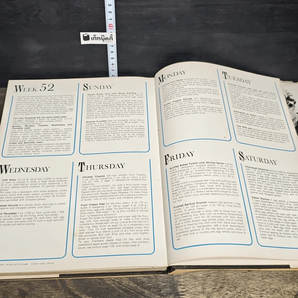 หนังสือ Woman's Own 365 Menu Cookbook รูปที่ 9