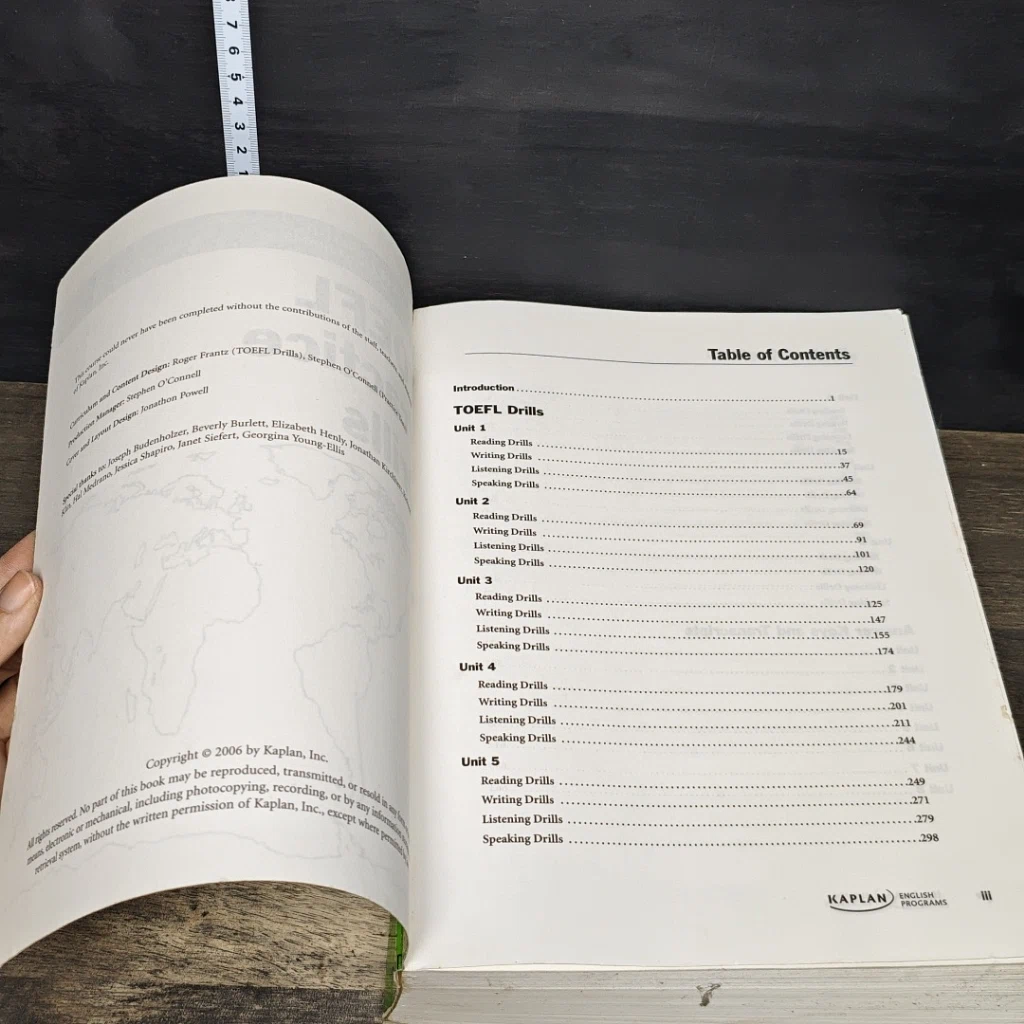 หนังสือ TOEFL Practice Drills รูปที่ 7
