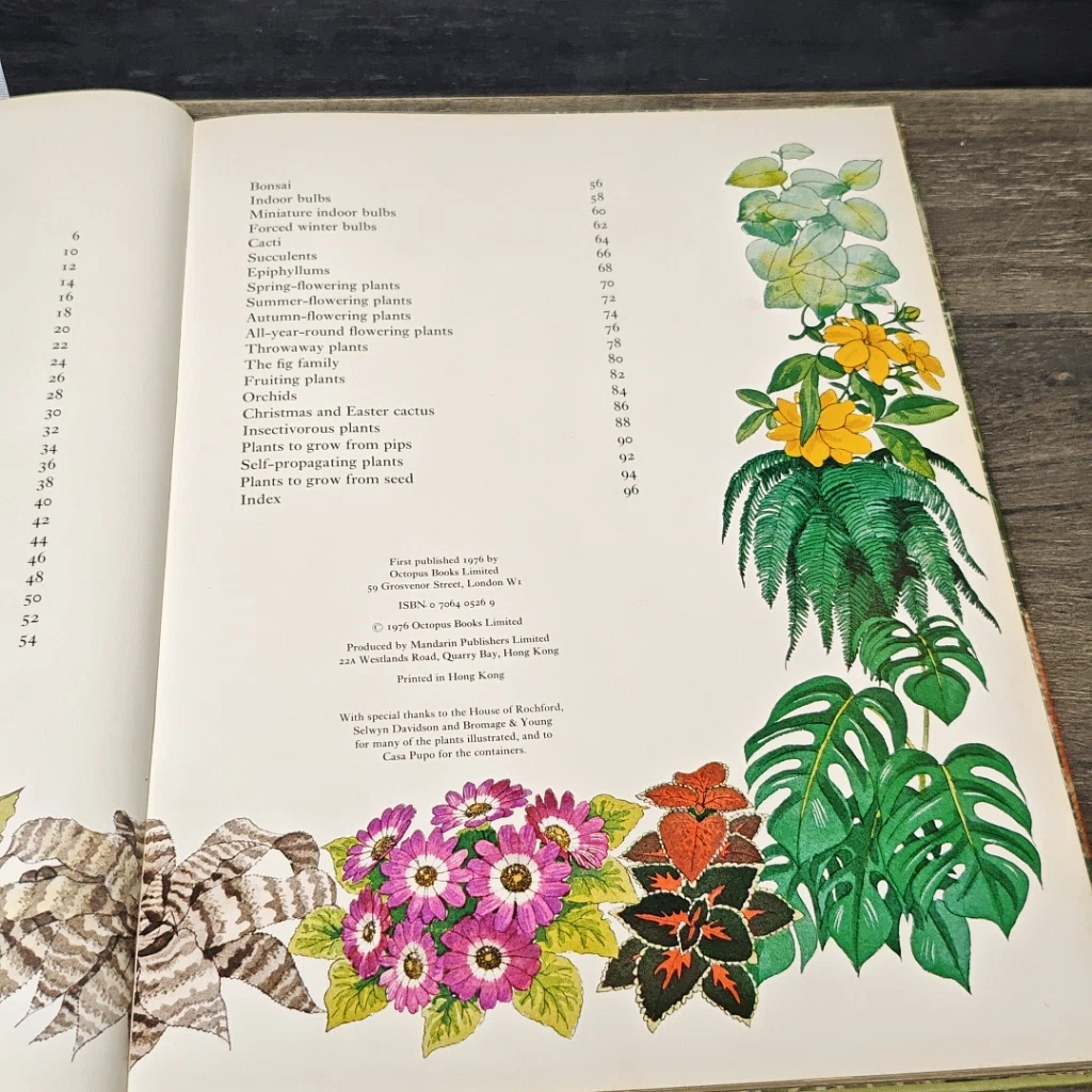 หนังสือ The Wonderful World of Indoor Plants รูปที่ 7