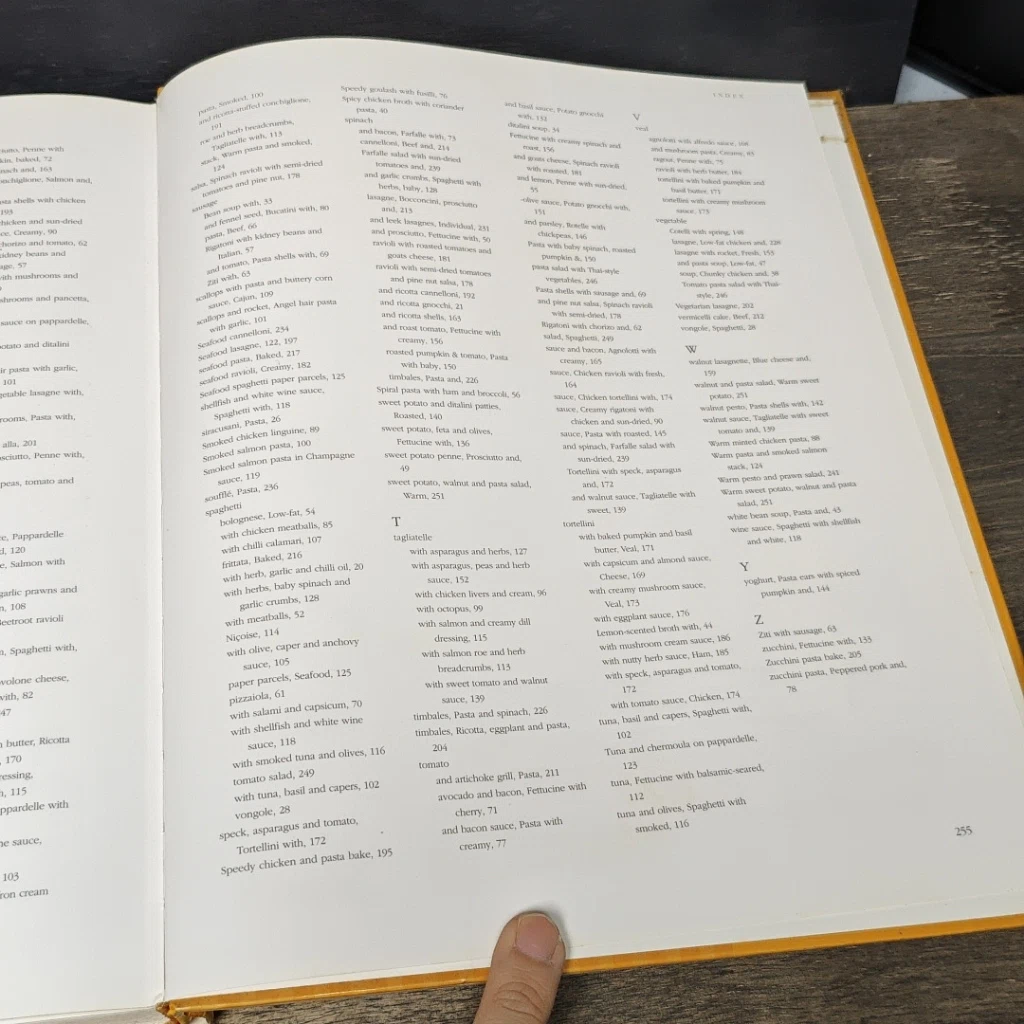 หนังสือ The Complete Pasta Cookbook รูปที่ 10