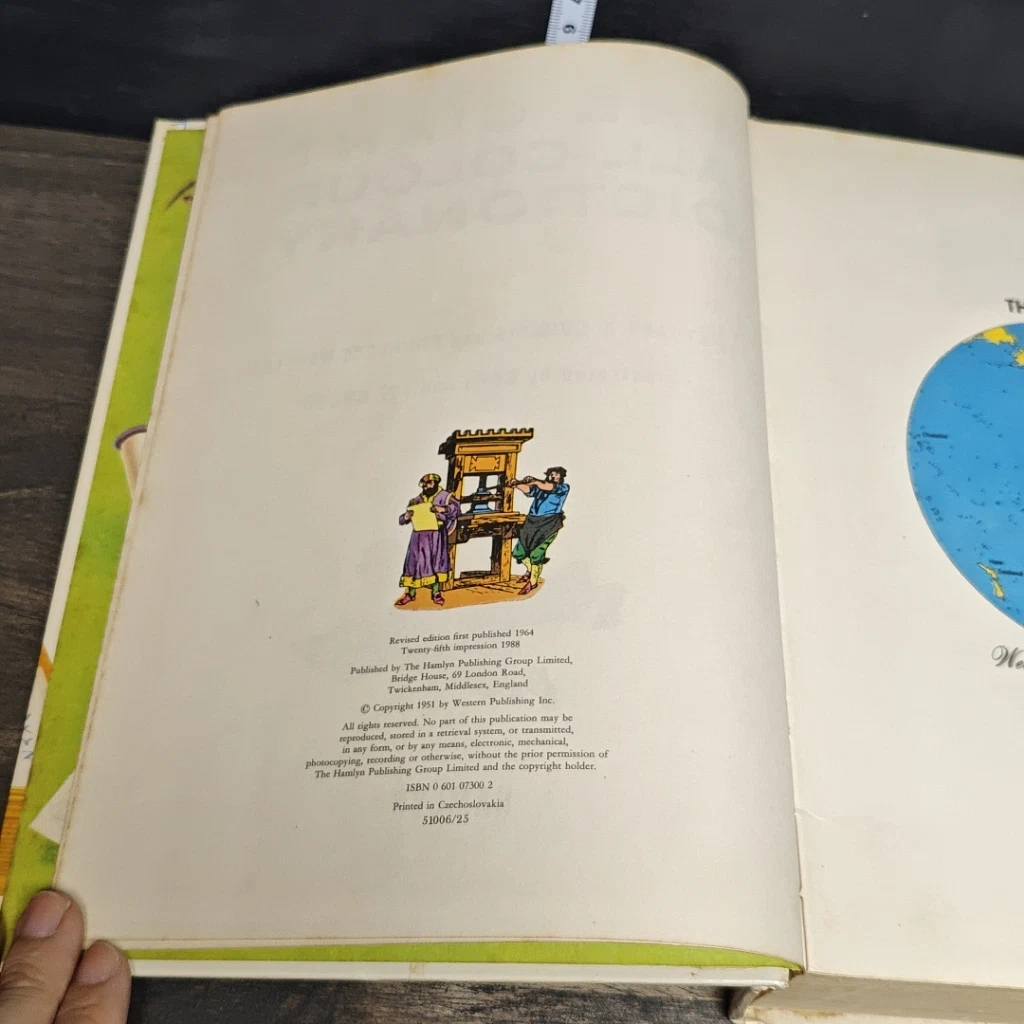 หนังสือ The Giant All-Colour Dictionary รูปที่ 6