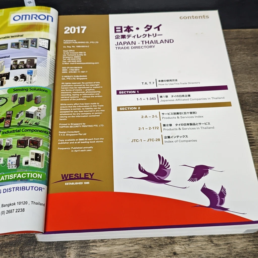 หนังสือ Japan-Thailand Trade Directory 2017 รูปที่ 6
