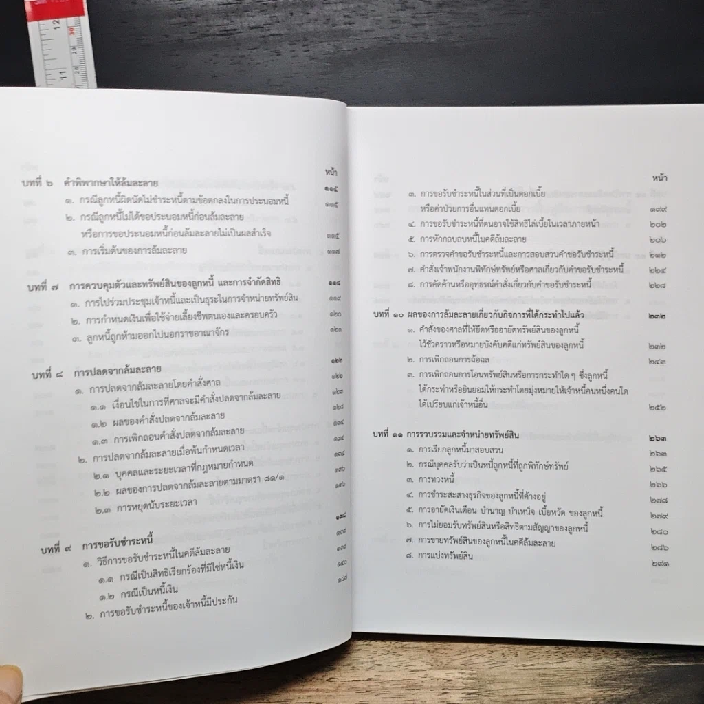 หนังสือ คำอธิบายกฎหมายล้มละลาย รูปที่ 10