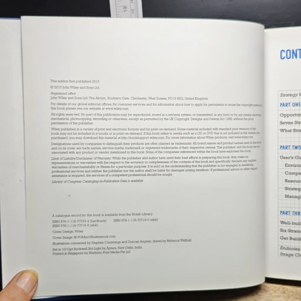 หนังสือ Strategy Builder รูปที่ 6