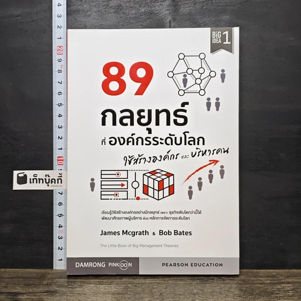 หนังสือ 89 กลยุทธ์ ที่องค์กรระดับโลก ใช้สร้างองค์กร และบริหารคน รูปที่ 1