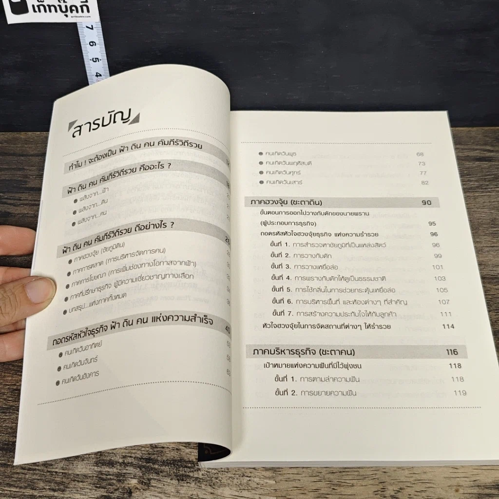 หนังสือ เคล็ดวิชาฮวงจุ้ยชั้นสูง ฟ้า ดิน คน คัมภีร์ วิถีรวย รูปที่ 8