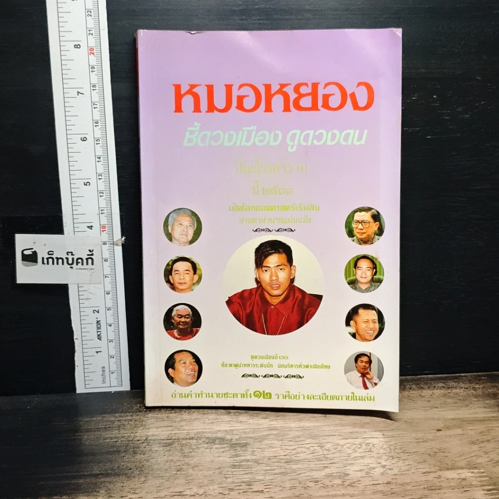หนังสือ หมอหยอง ชี้ดวงเมือง ดูดวงตน รูปที่ 1