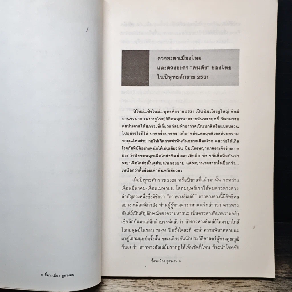 หนังสือ หมอหยอง ชี้ดวงเมือง ดูดวงตน รูปที่ 8