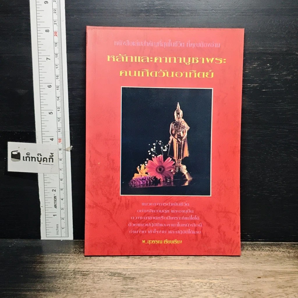 หนังสือ หลักและคาถาบูชาพระ คนเกิดวันอาทิตย์ รูปที่ 1