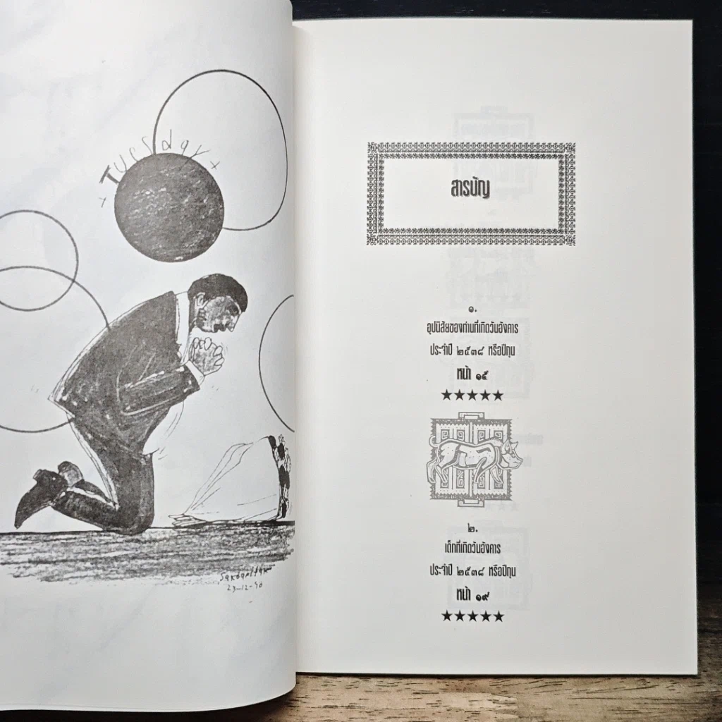 หนังสือ เคล็ดลับดูดวง ปี 2538 ตรวจชะตาด้วยตัวเอง สำหรับท่านที่เกิดวันอังคาร รูปที่ 7