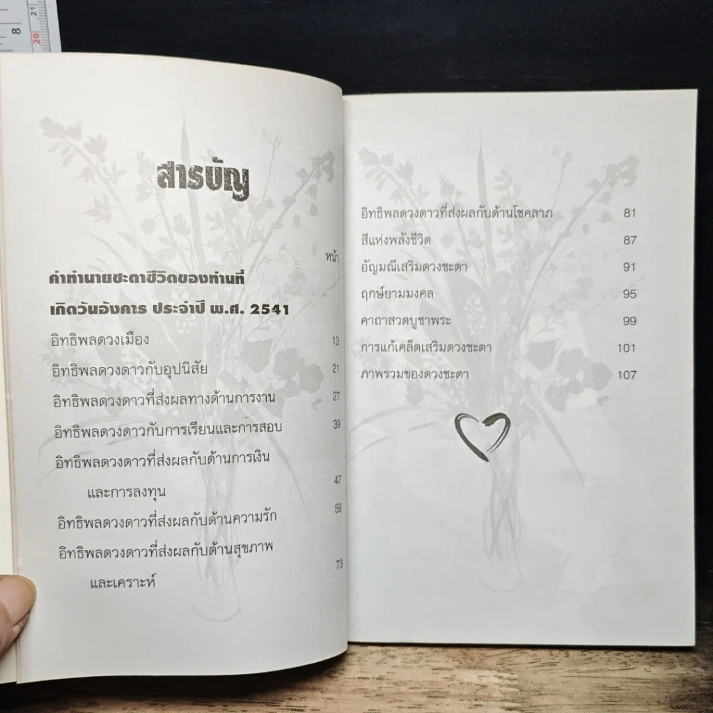 หนังสือ 7 สี 7 อารมณ์ ทำนายดวงชะตาคุณ ปีเสือทมิฬ วันอังคาร รูปที่ 7