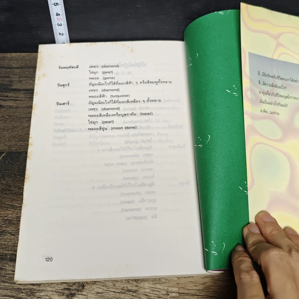 หนังสือ คู่มือทำนายสีถูกโฉลกประจำวันเกิด รูปที่ 8