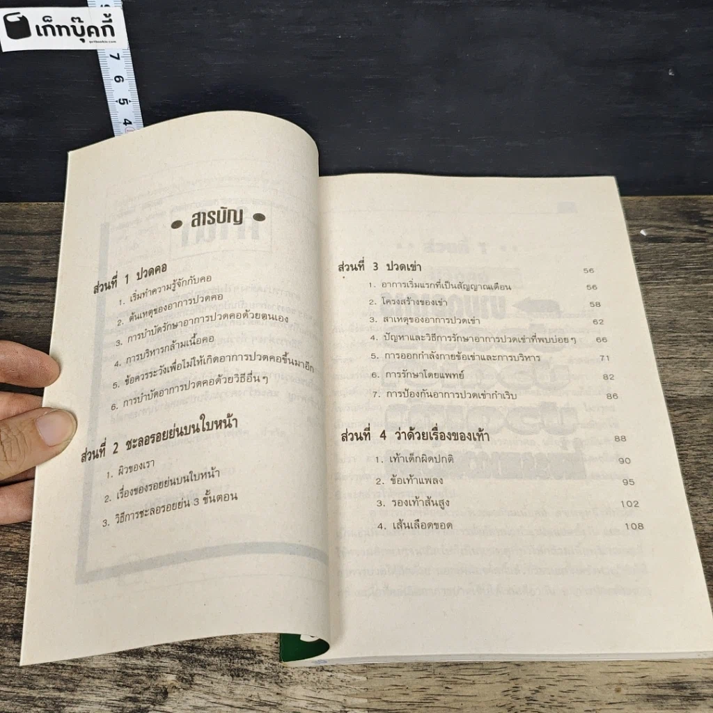 หนังสือ ปวดคอ ปวดเข่า ปวดเท้า ให้บรรเทาด้วยตัวเอง รูปที่ 7
