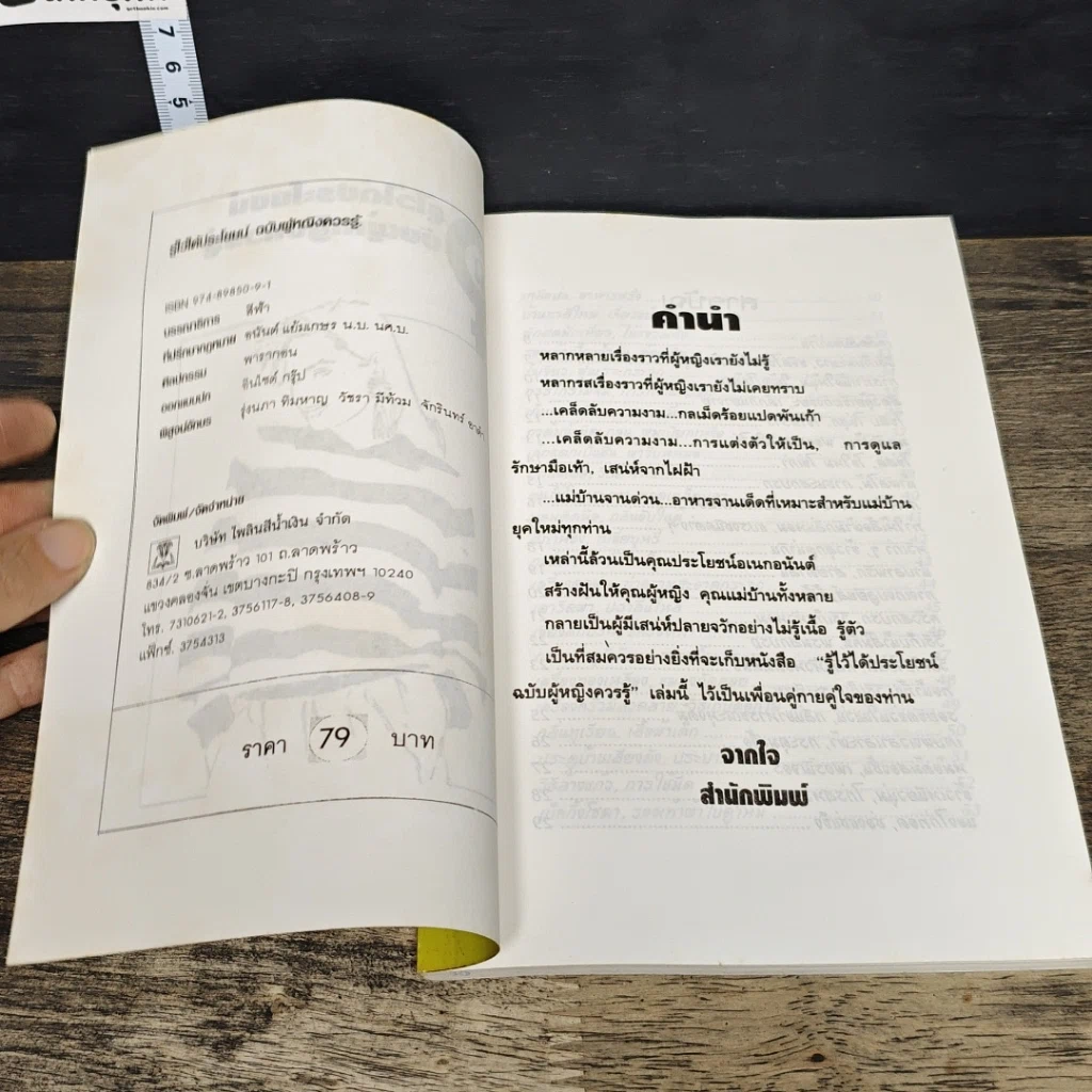 หนังสือ รู้วิธีได้ประโยชน์ ฉบับ ผู้หญิงควรรู้ รูปที่ 6