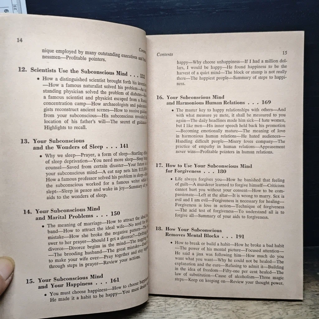 หนังสือ The Power of Your Subconscious Mind รูปที่ 9