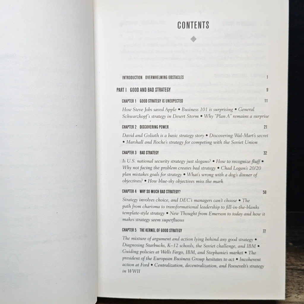 หนังสือ Good Strategy Bad Strategy รูปที่ 8