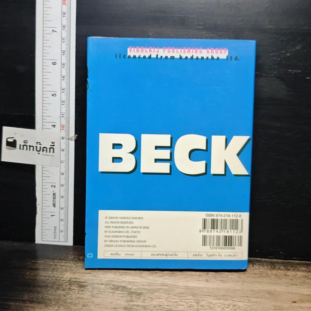 หนังสือ BECK ปุปะจังหวะฮา เล่ม 20 รูปที่ 2