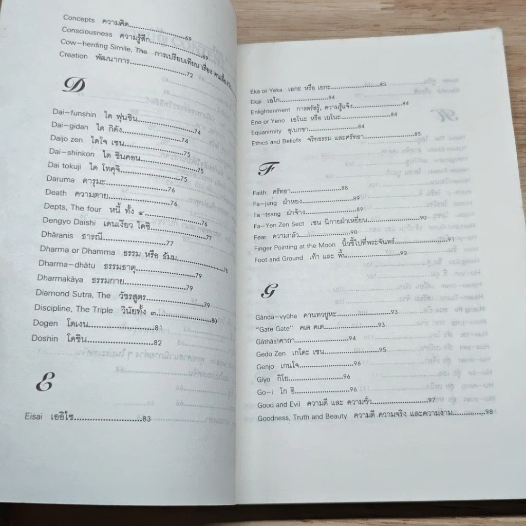 หนังสือ เรียง ร้อย ถ้อย เซน (พจนานุกรมเซน) รูปที่ 7