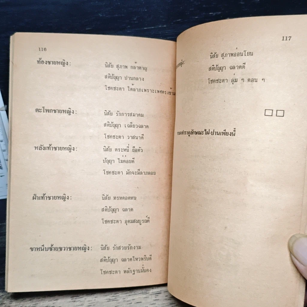 หนังสือ ตำราดูลักษณะ ไฝ-ปาน หญิง-ชาย รูปที่ 8