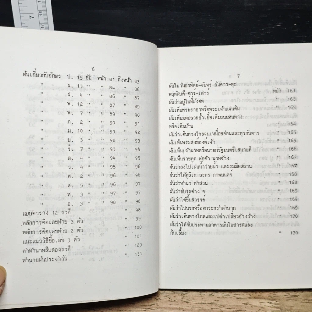 หนังสือ ตำราทำนายฝัน 5,000 ข้อและเลขท้าย 2 ตัว 3 ตัว รูปที่ 8