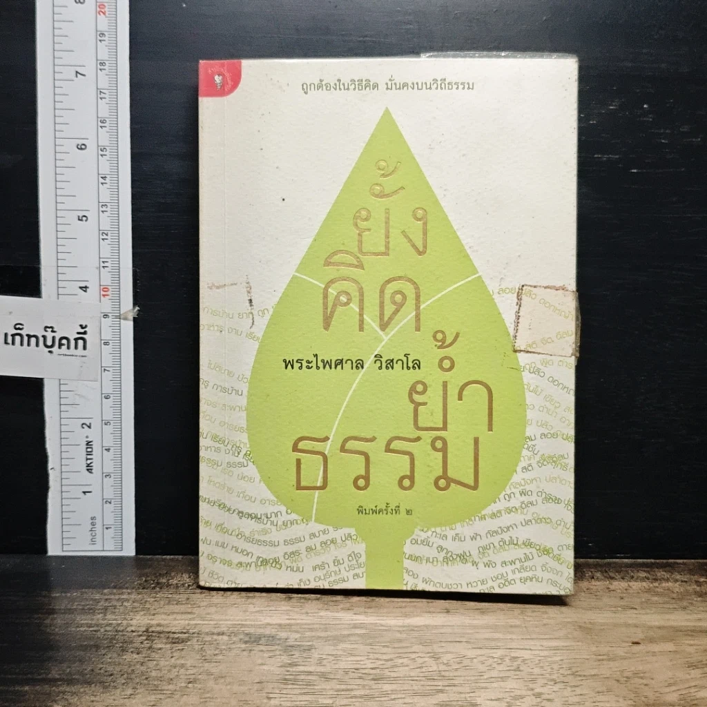 หนังสือ ยั้งคิด ย้ำธรรม รูปที่ 1