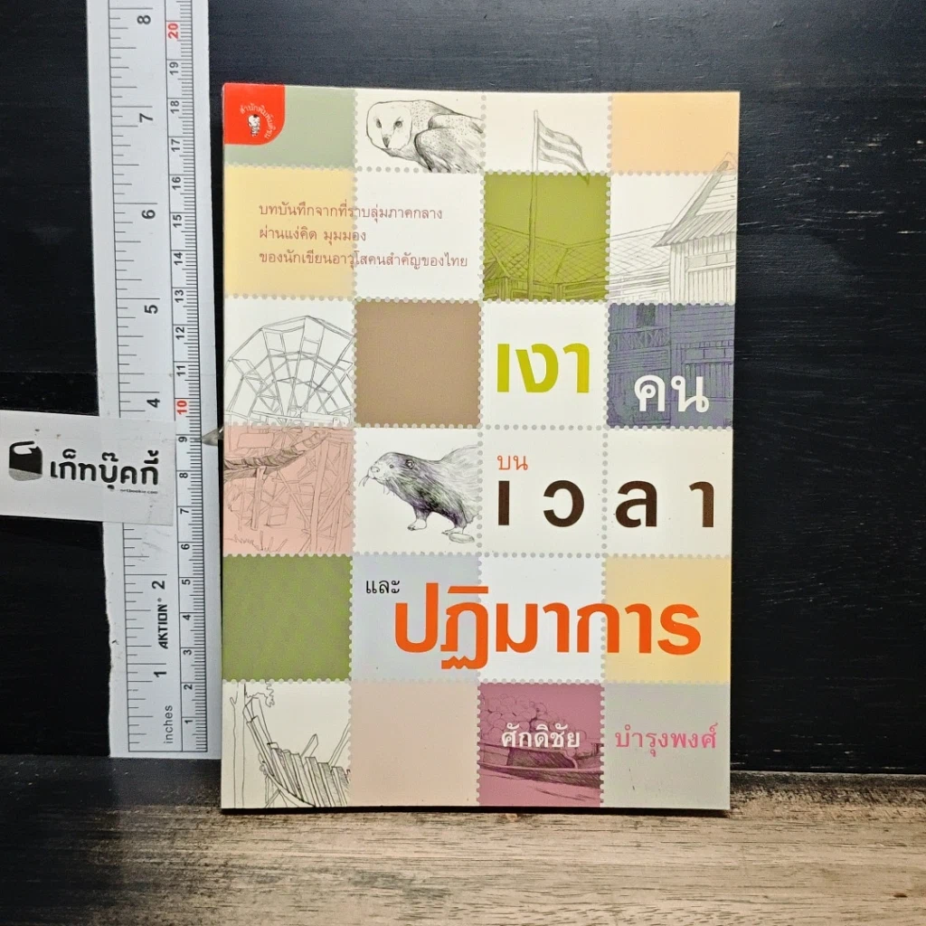 หนังสือ เงาคนบนเวลาและปฏิมาการ รูปที่ 1