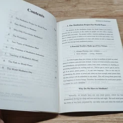 หนังสือ Meditation for World Peace รูปที่ 6