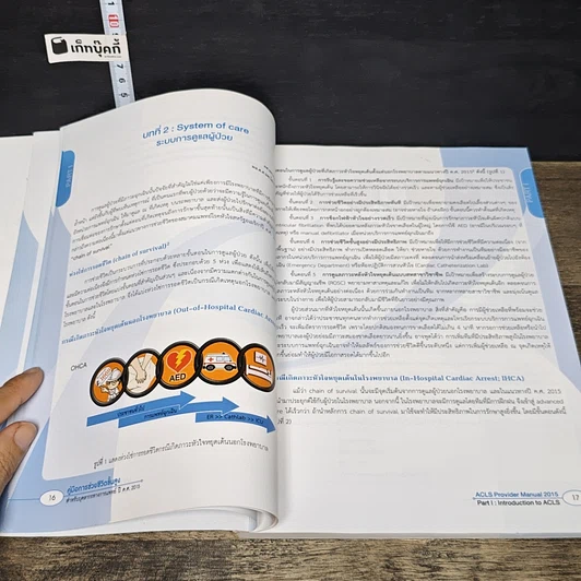 หนังสือ คู่มือการช่วยชีวิตขั้นสูง สำหรับบุคลากรทางการแพทย์ ปี ค.ศ.2015 รูปที่ 8