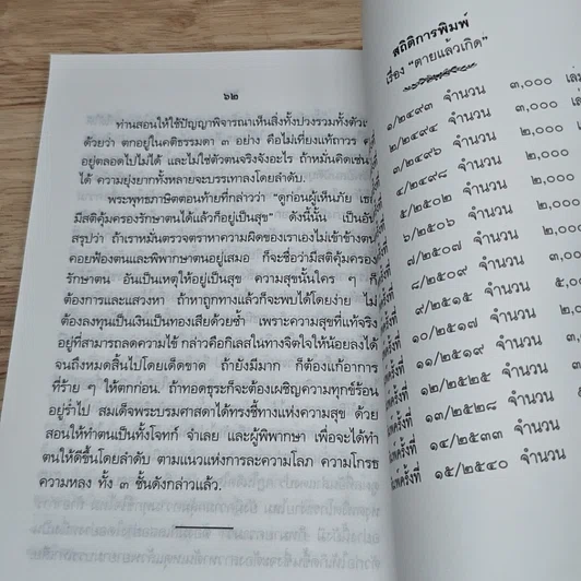 หนังสือ ตายแล้วเกิด ข่าวเรื่องเด็กระลึกชาติได้ โจทก์จำเลยผู้พิพากษาในตัวเอง รูปที่ 8