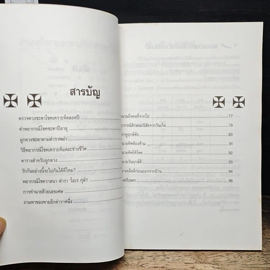 หนังสือ ทำนายโชคชะตา ตามโหราศาสตร์โบราณ รูปที่ 7