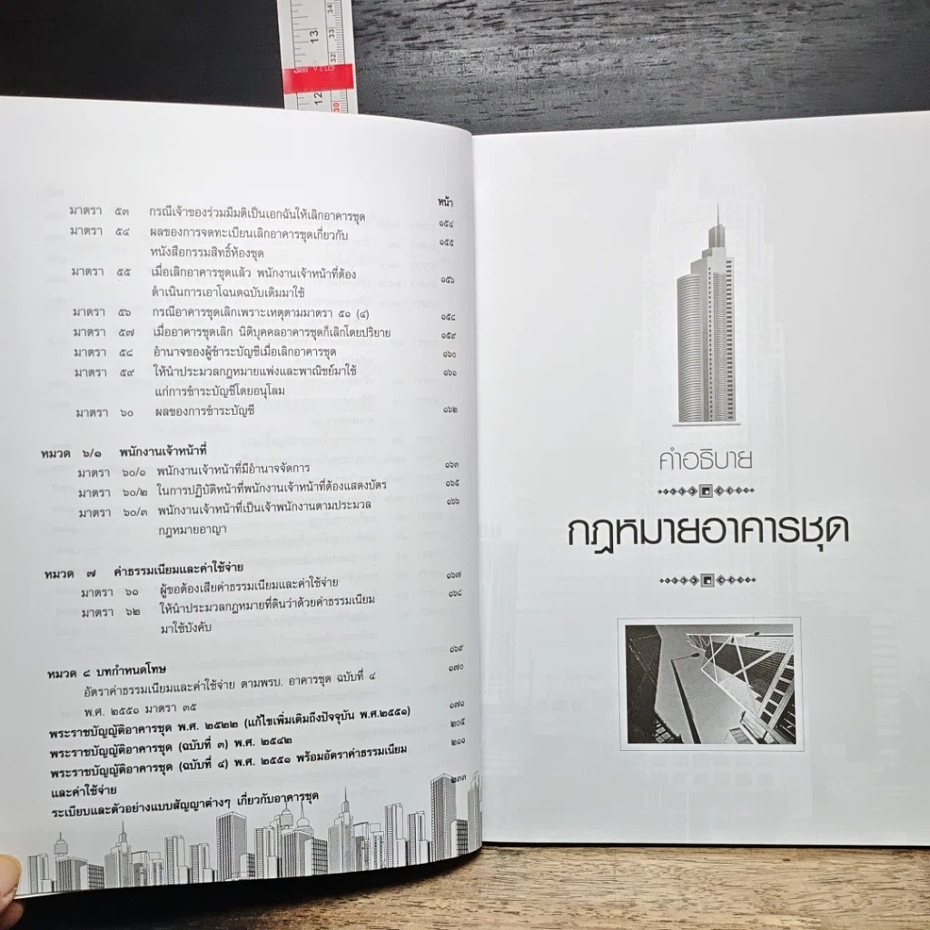 หนังสือ คำอธิบายกฎหมายเกี่ยวกับอาคารชุด กฎหมายคอนโดมิเนียม รูปที่ 11
