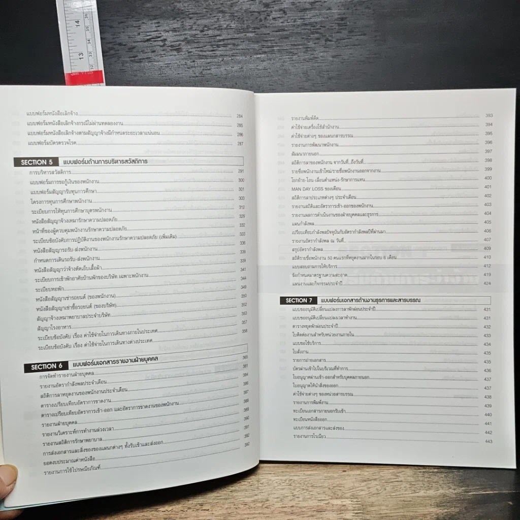 หนังสือ แบบฟอร์มเอกสารในการบริหารงานบุคคลและธุรการ รูปที่ 9