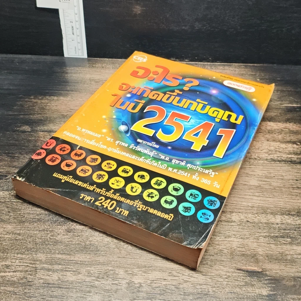 หนังสือ อะไร? จะเกิดขึ้นกับคุณในปี 2541 รูปที่ 4