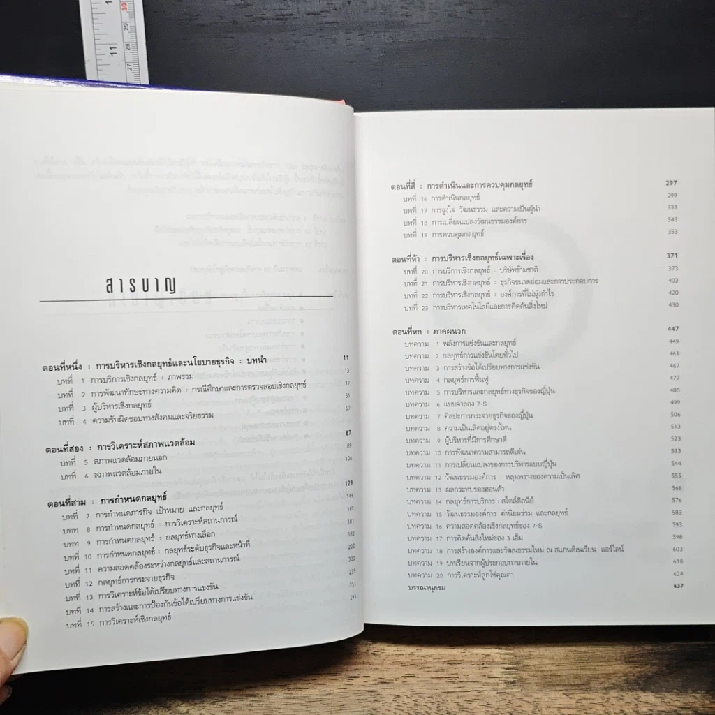 หนังสือ การบริหารเชิงกลยุทธ์และนโยบายธุรกิจ รูปที่ 7