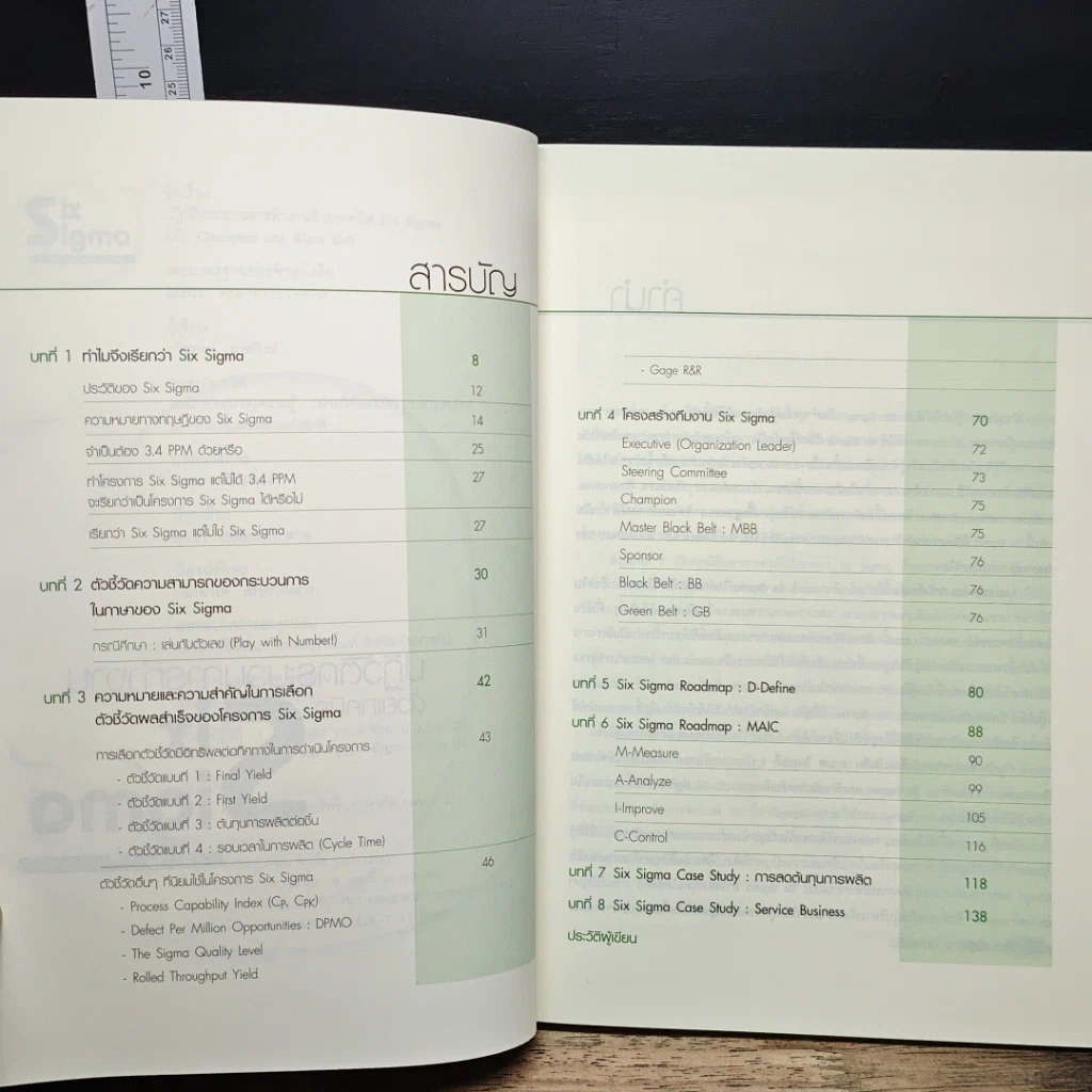 หนังสือ Six Sigma ปฏิวัติกระบวนการทำงานด้วยเทคนิค รูปที่ 7