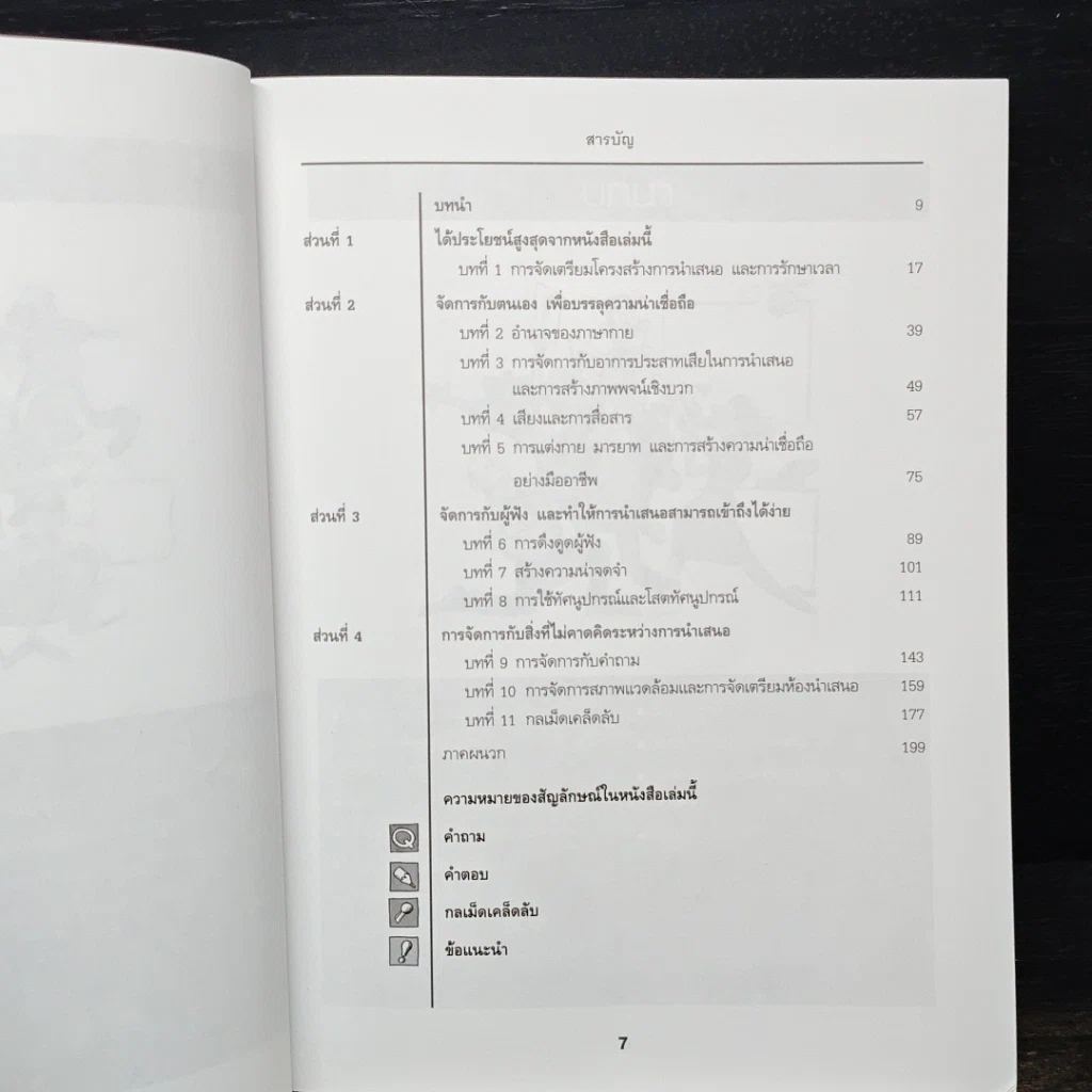 หนังสือ พรีเซนต์งานให้เป็นเลิศ Stand & Deliver รูปที่ 8