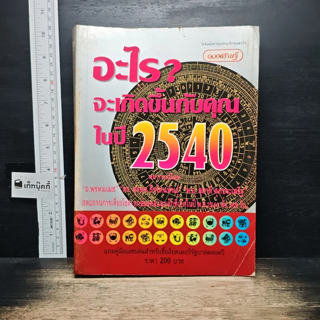 หนังสือ อะไรจะเกิดขึ้นกับคุณในปี 2540 รูปที่ 1