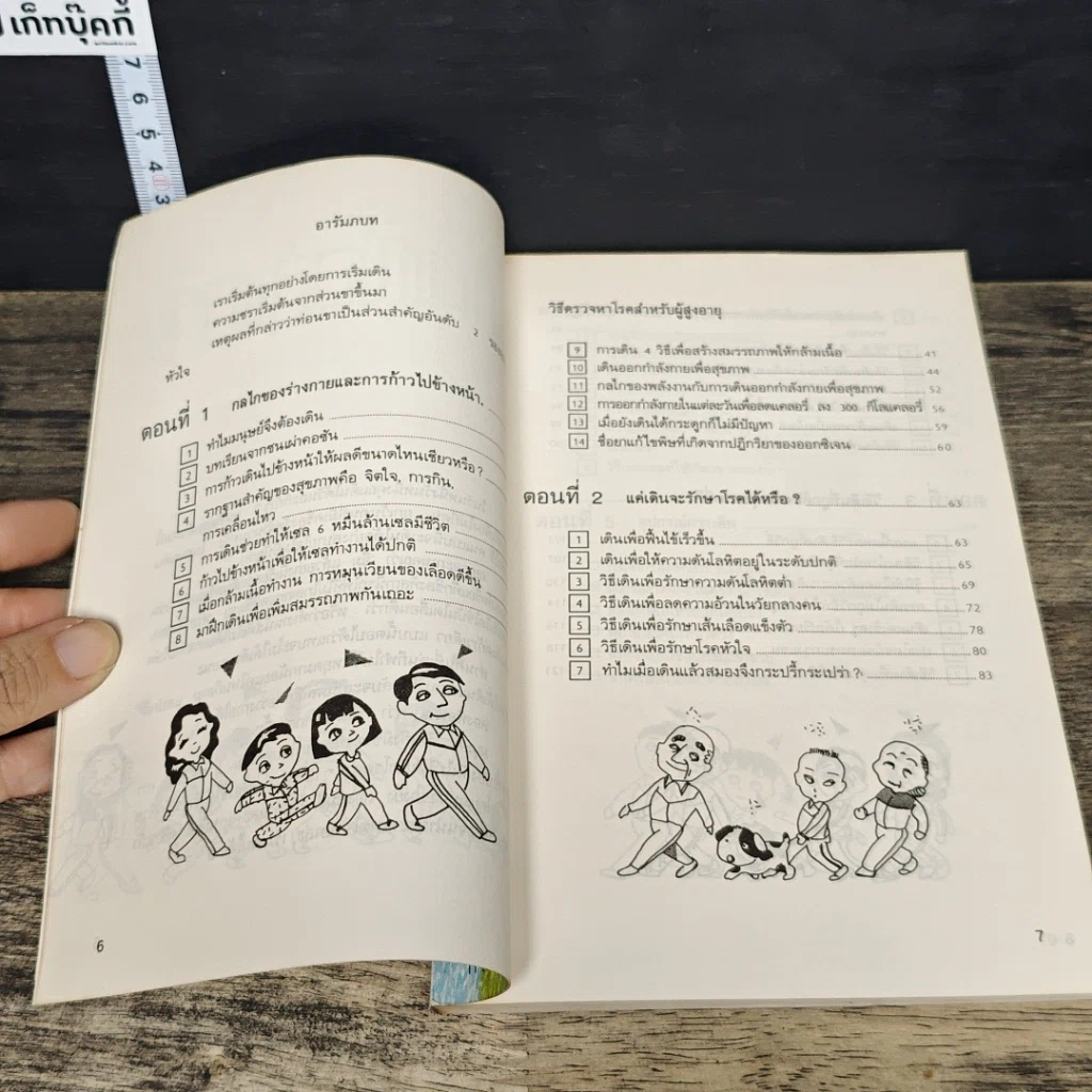 หนังสือ เดินเพื่อสุขภาพ รูปที่ 7