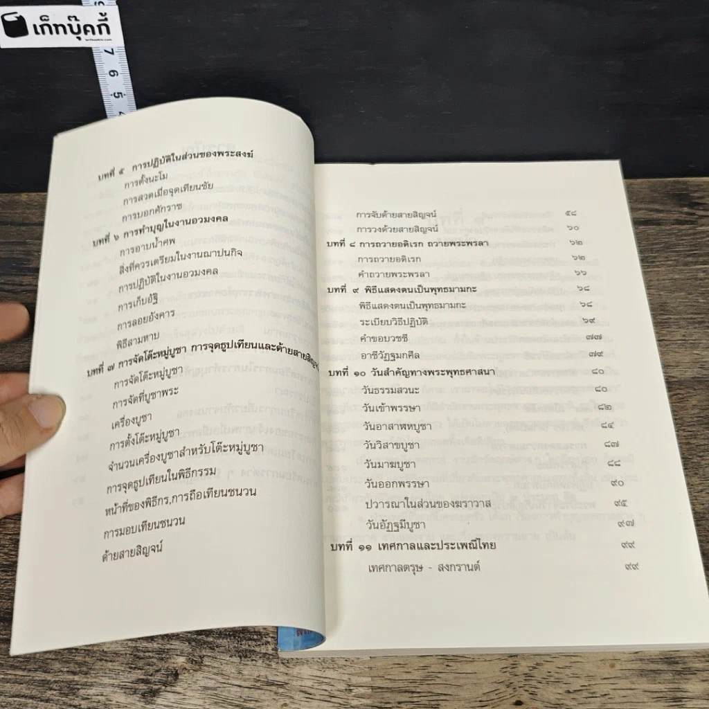 หนังสือ เทศกาลและพิธีกรรมพระพุทธศาสนา รูปที่ 8