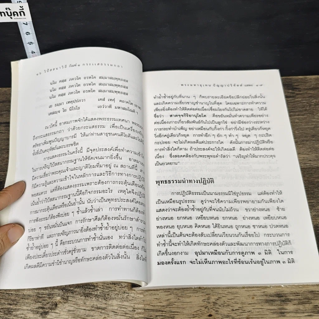 หนังสือ วิปัสสนาวิถี หลักการและการปฏิบัติวิปัสสนา รูปที่ 9