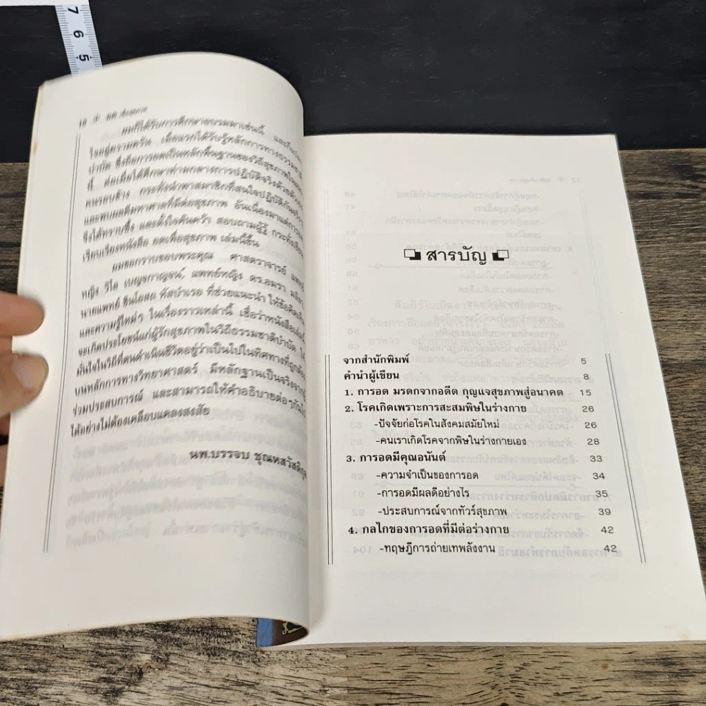 หนังสือ อดเพื่อสุขภาพ ศิลป์และศาสตร์แห่งธรรมชาติบำบัด รูปที่ 7