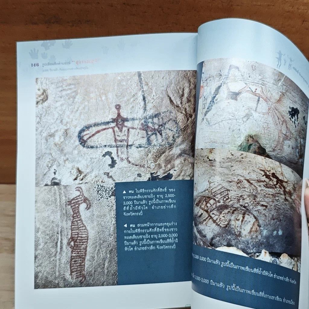 หนังสือ รูปเขียนดึกดำบรรพ์ สุวรรณภูมิ รูปที่ 9
