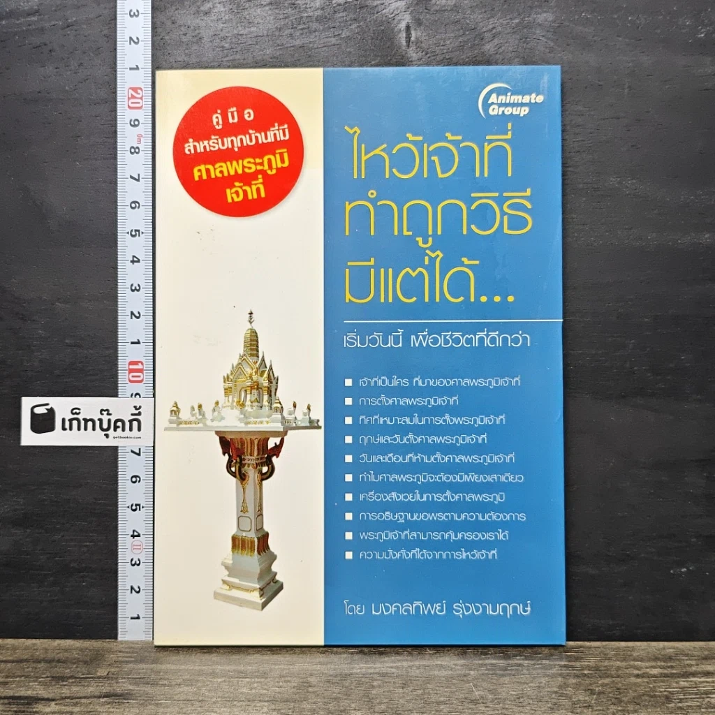 หนังสือ ไหว้เจ้าที่ทำถูกวิธีมีแต่ได้ รูปที่ 1