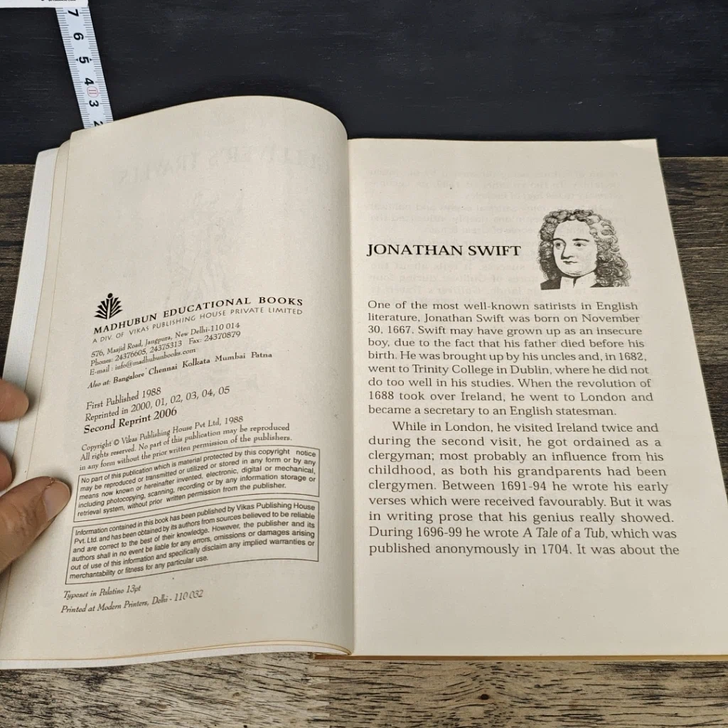 หนังสือ Gulliver's Travels รูปที่ 7