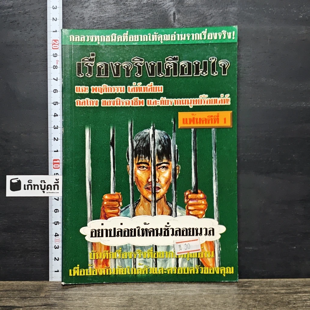 หนังสือ เรื่องจริงเตือนใจ แฉ! พฤติกรรม เล่ห์เหลี่ยน กลโกงทุกชนิดของมนุษย์ร้อยเล่ห์ รูปที่ 1