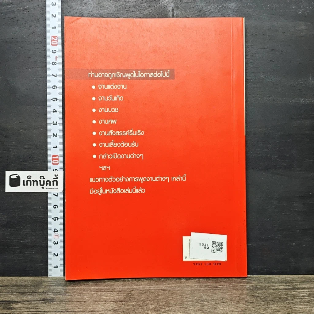 หนังสือ แนวทางตัวอย่างการพูดในโอกาสต่างๆ ภาค 1 รูปที่ 5