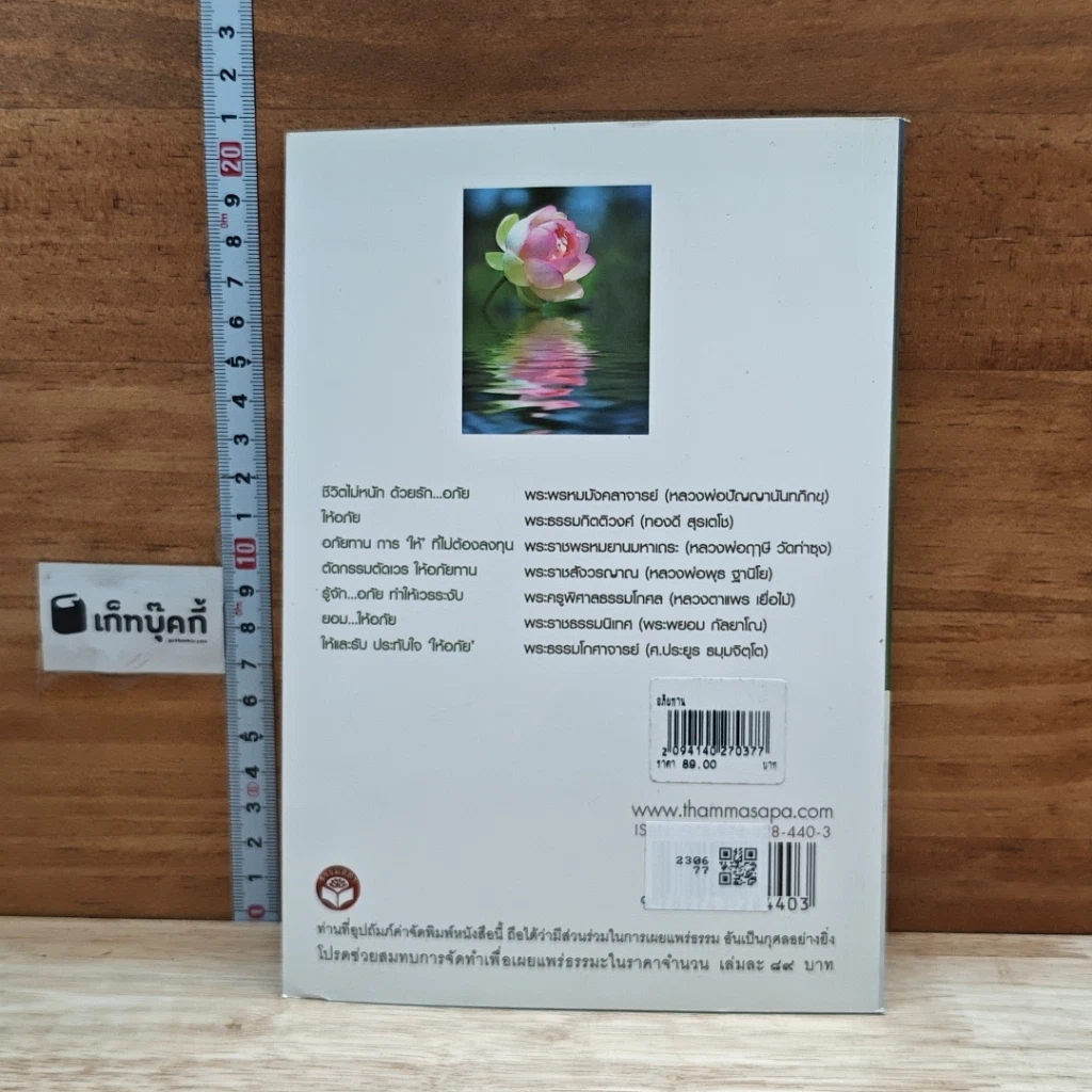 หนังสือ อภัยทาน การให้ที่ยากและยิ่งใหญ่ที่สุดของมนุษย์ รูปที่ 2