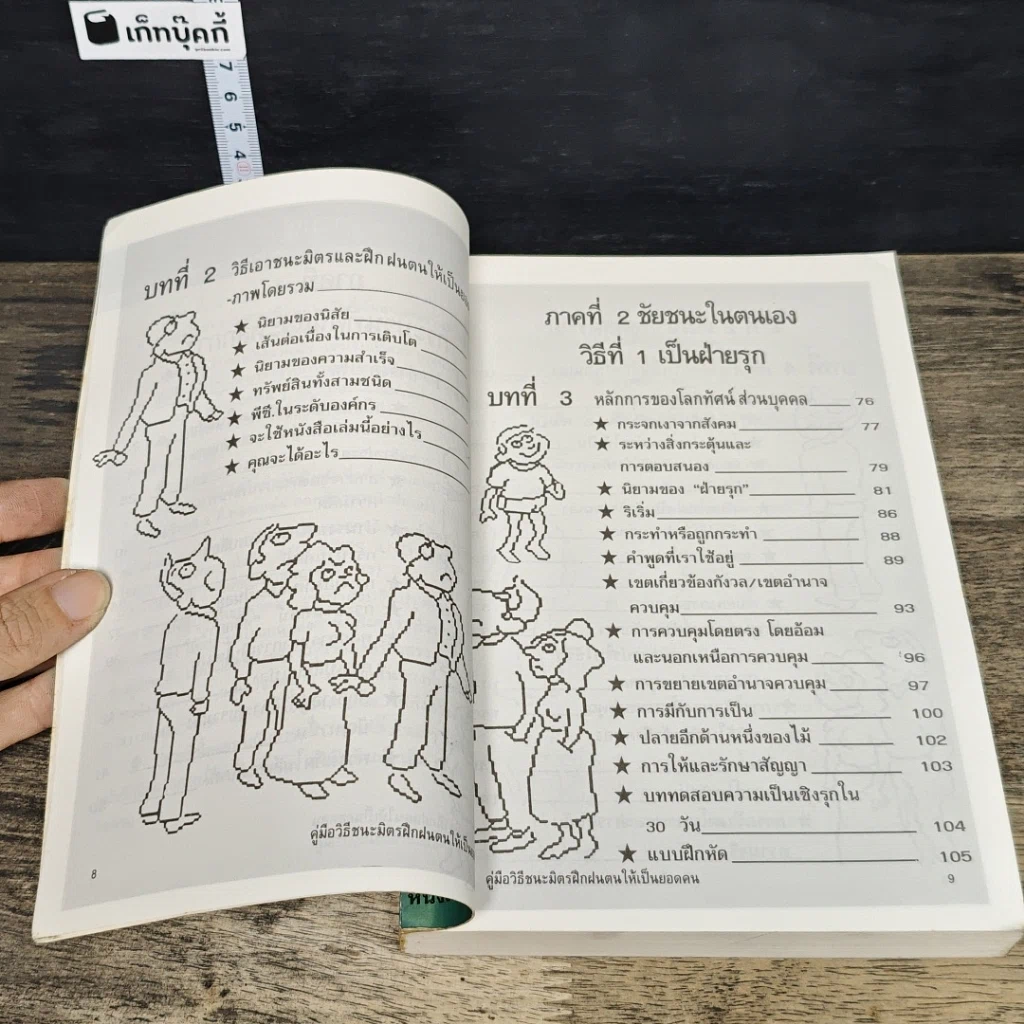 หนังสือ คู่มือวิธีชนะมิตร ฝึกฝนตนให้เป็นยอดคน รูปที่ 8