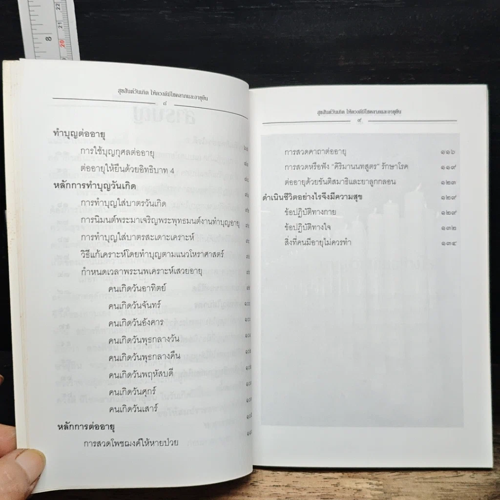 หนังสือ สุขสันต์วันเกิด ให้ดวงดีมีโชคลาภ และอายุยืน รูปที่ 8