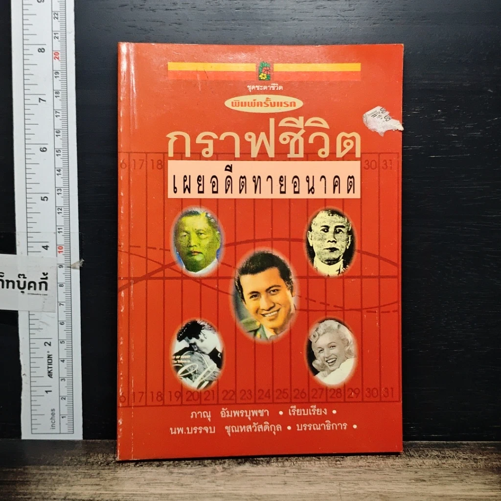 หนังสือ กราฟชีวิตเผยอดีตทายอนาคต รูปที่ 1
